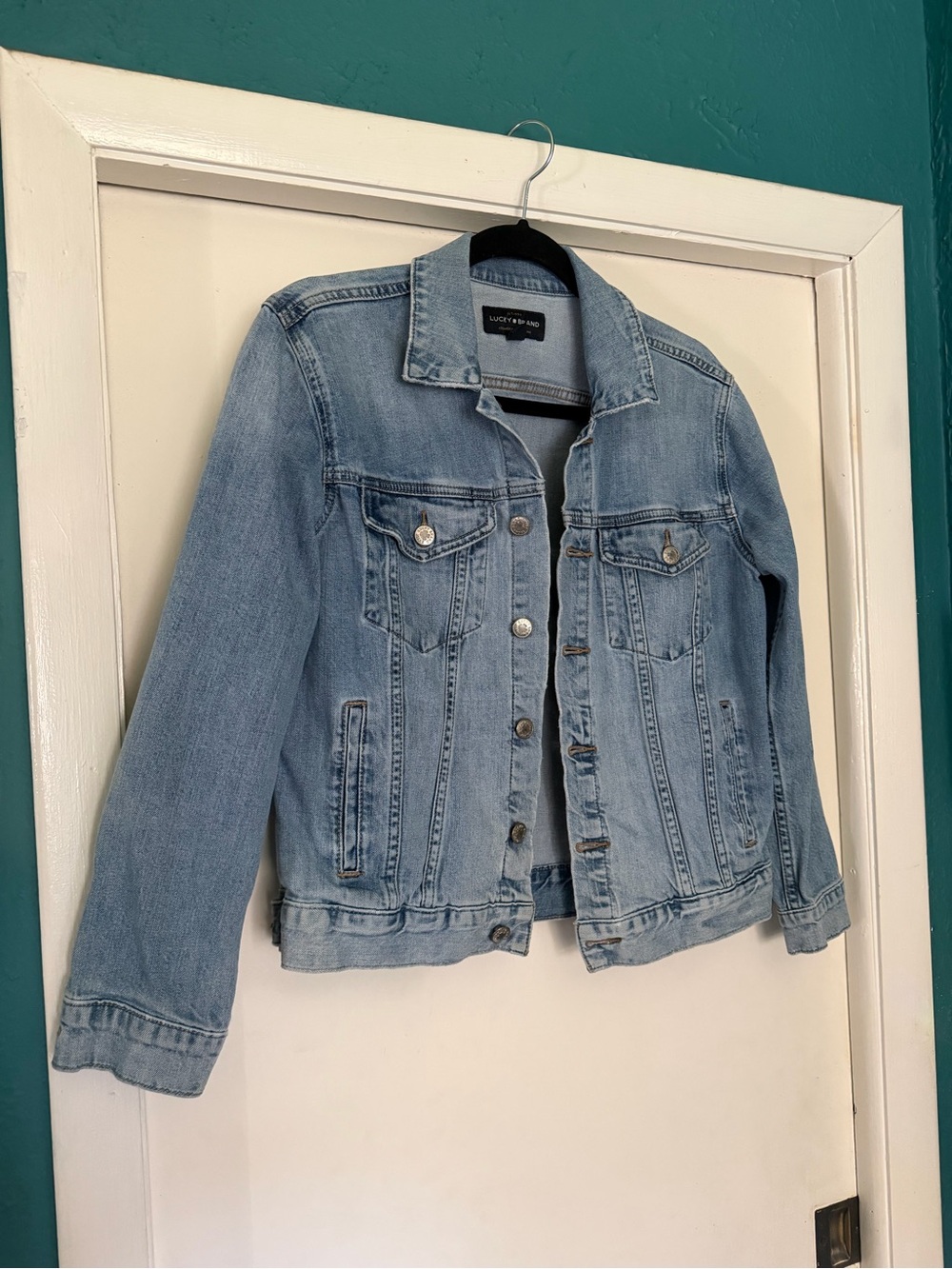 Lucky Brand Light Blue Denim Jacket